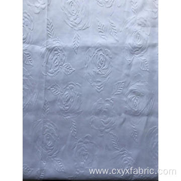 polyester 3d emboss fabric rose design